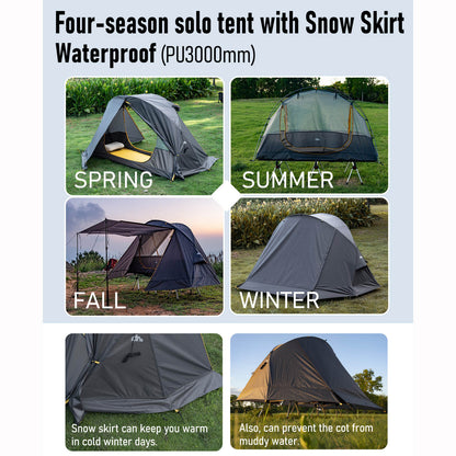 1-Person Ultralight Backpacking Tent