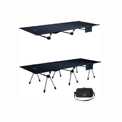 高さ2段階調節折りたたみコット