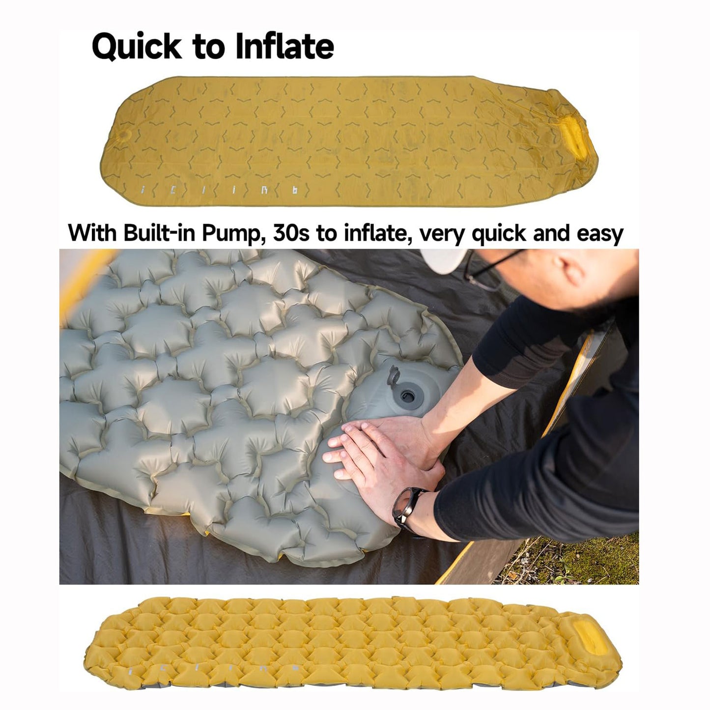 Air Mattress with Built-in Pump