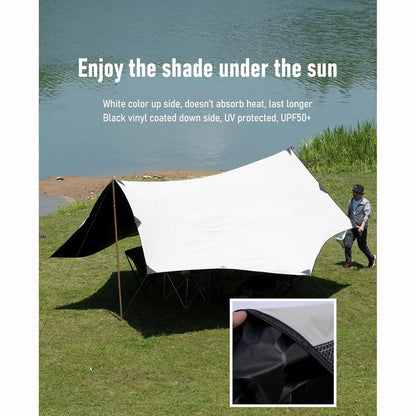 6–12 Person Camping Tarp Shelter