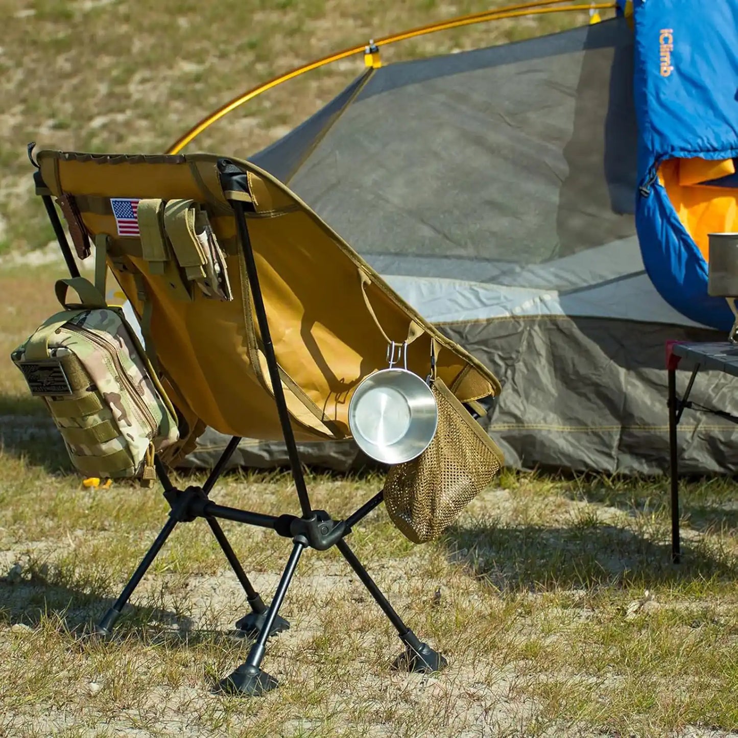 MOLLE-Compatible Tactical Camping Chair