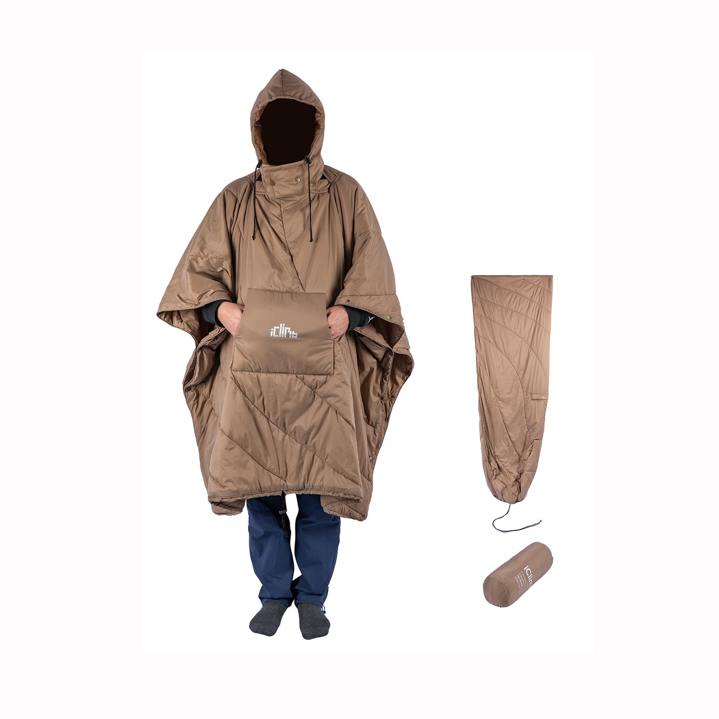 Hooded 3M Thinsulate Camping Blanket 307