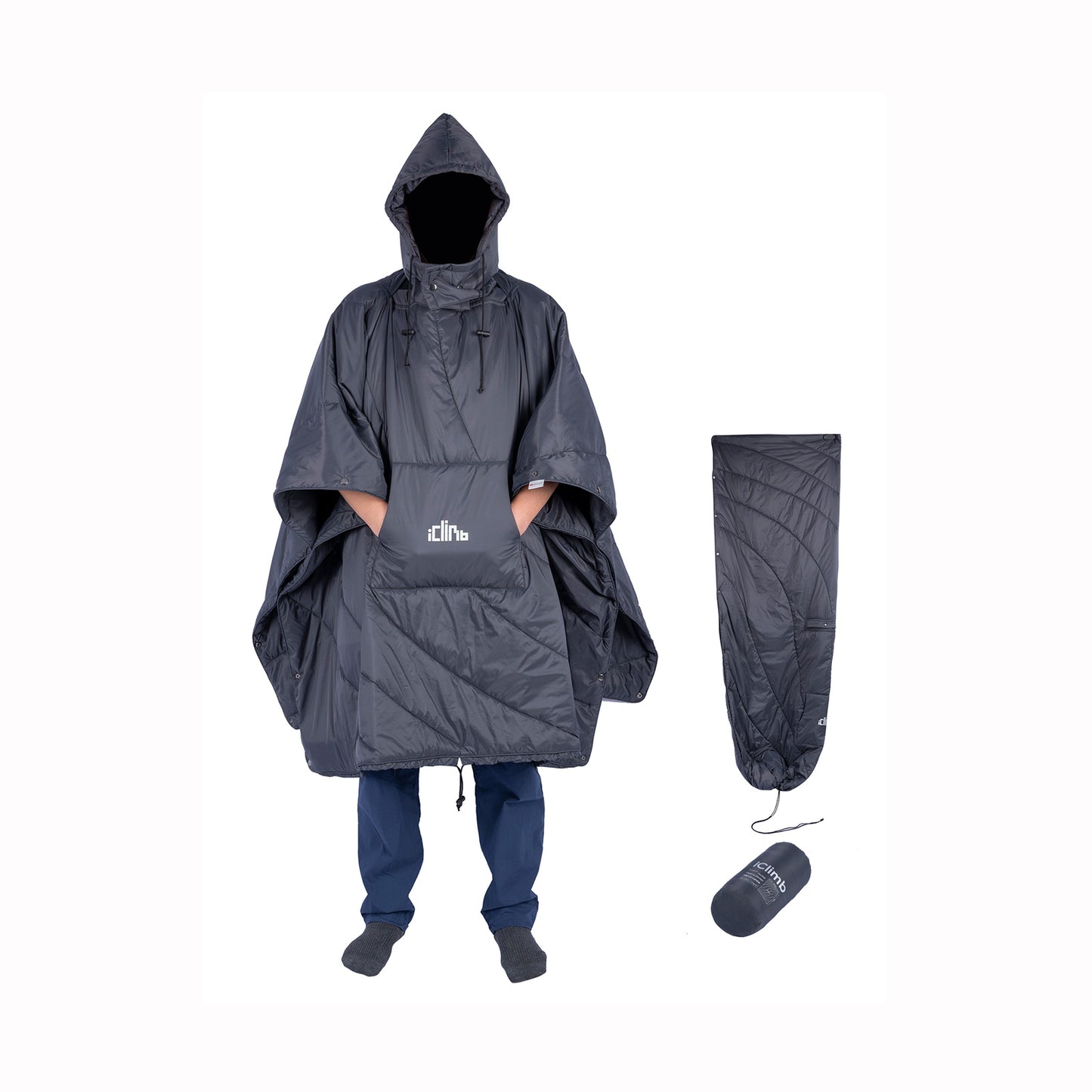 Hooded 3M Thinsulate Camping Blanket 307H