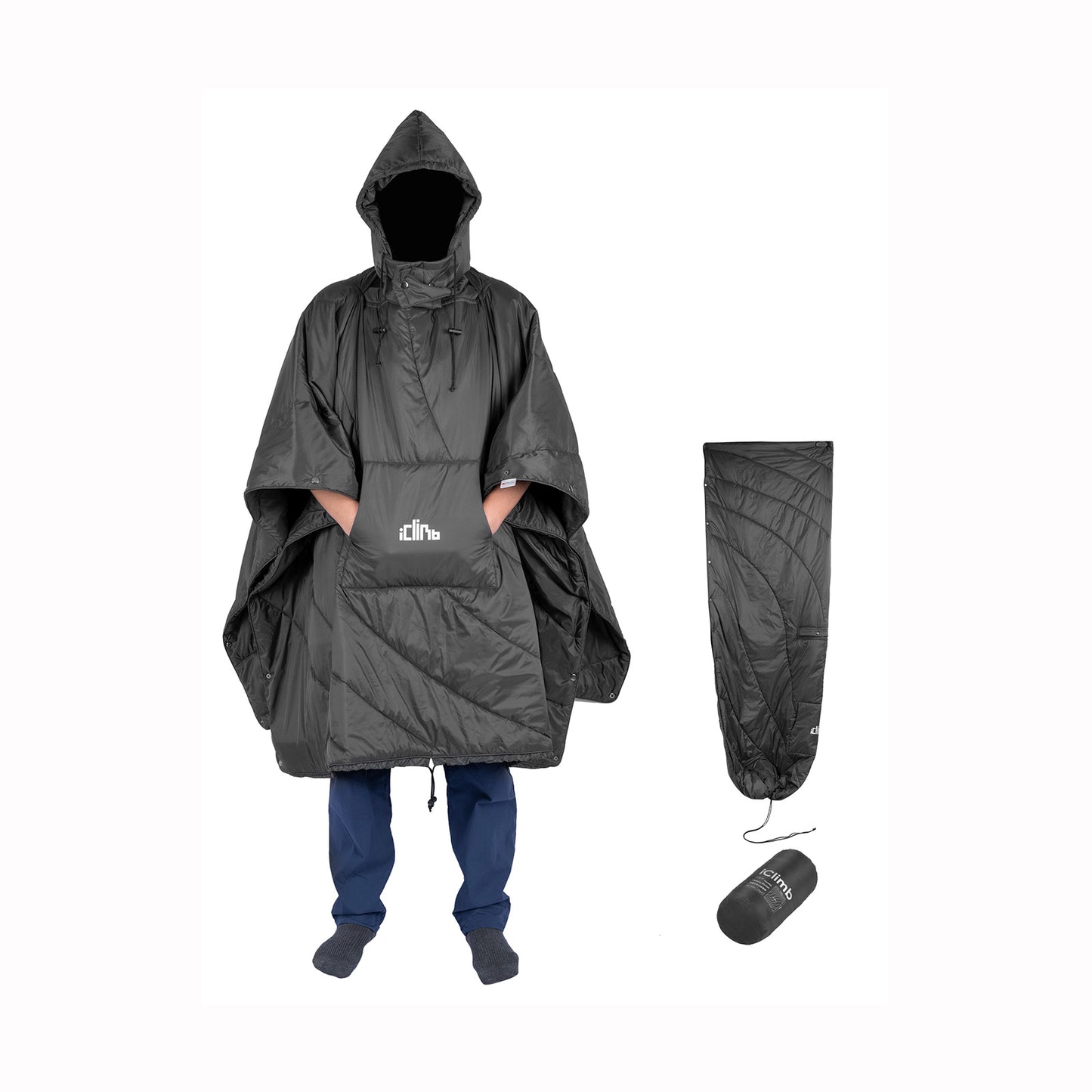 Hooded 3M Thinsulate Camping Blanket 307