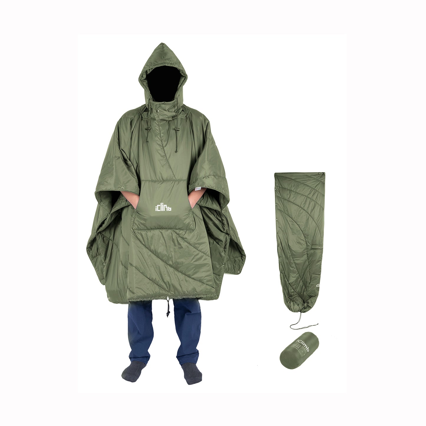 Hooded 3M Thinsulate Camping Blanket 307