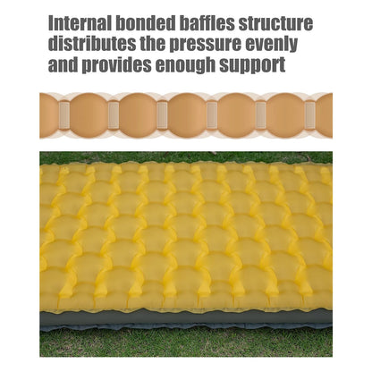 Sleeping Pad with Reinforced Sidewalls