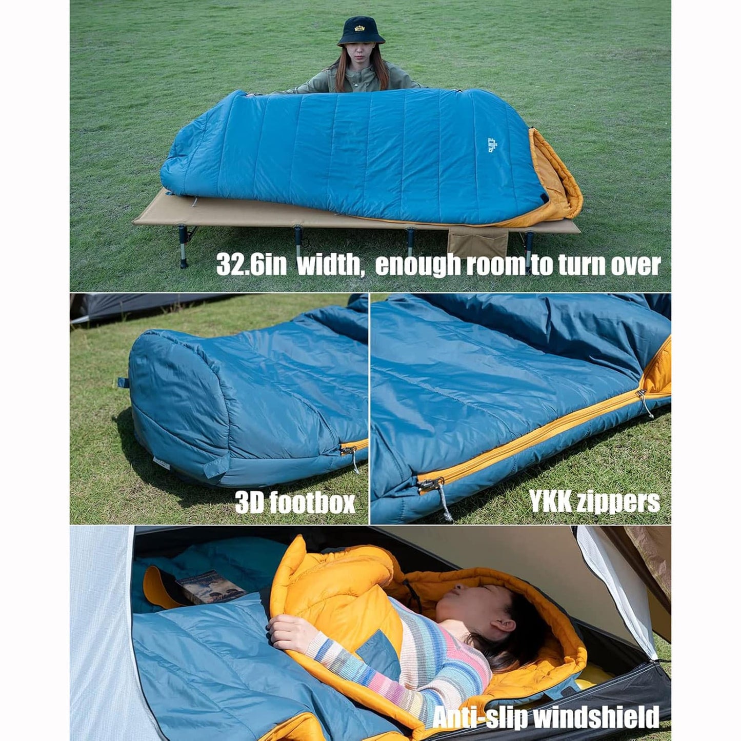 3Mシンサレートマミースリーピングバッグ200