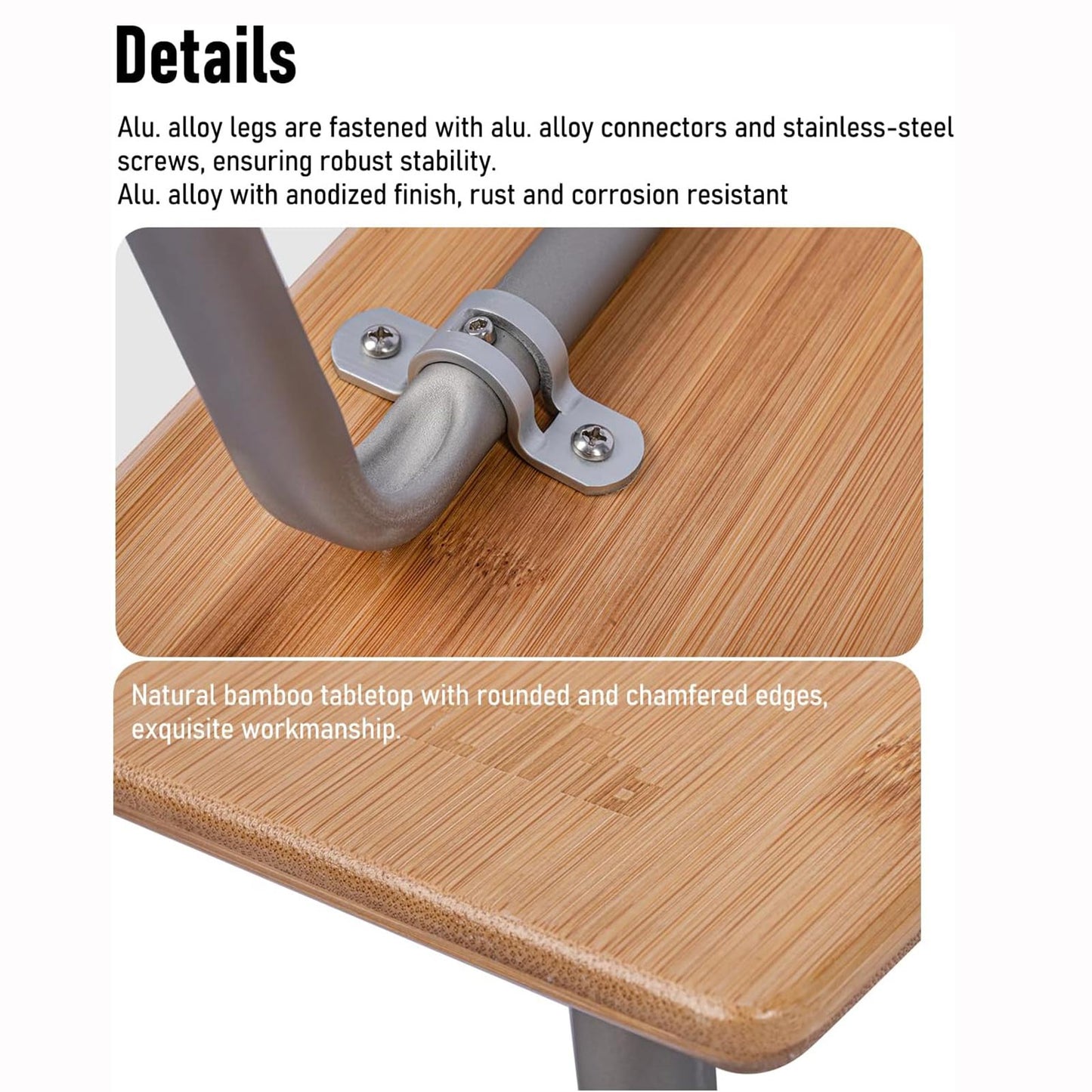 Folding Bamboo Table mini