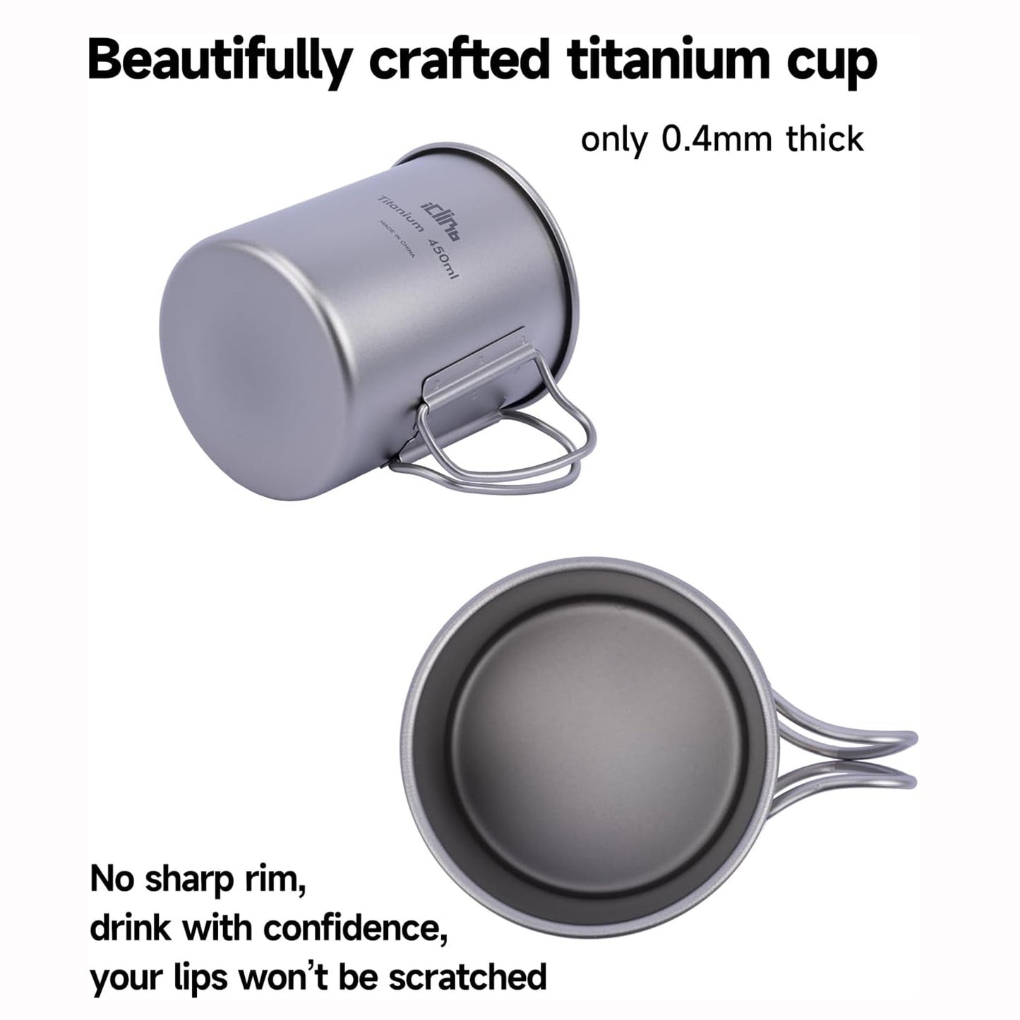 Titanium Camping Cup