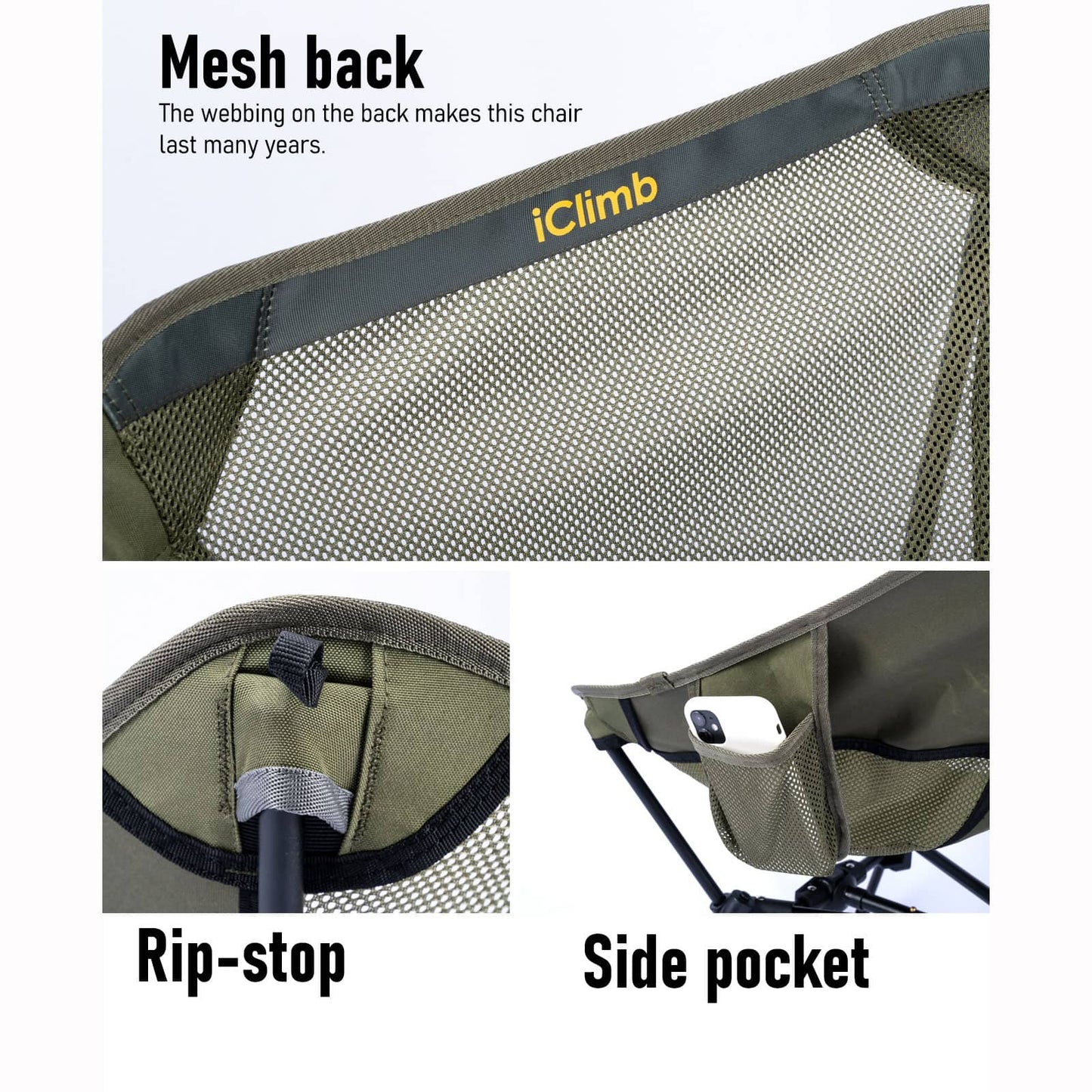 トライフレーム・キャンピングチェア