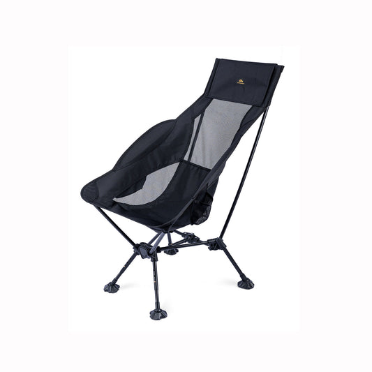 トライフレームキャンプチェア リクライニング調節可能