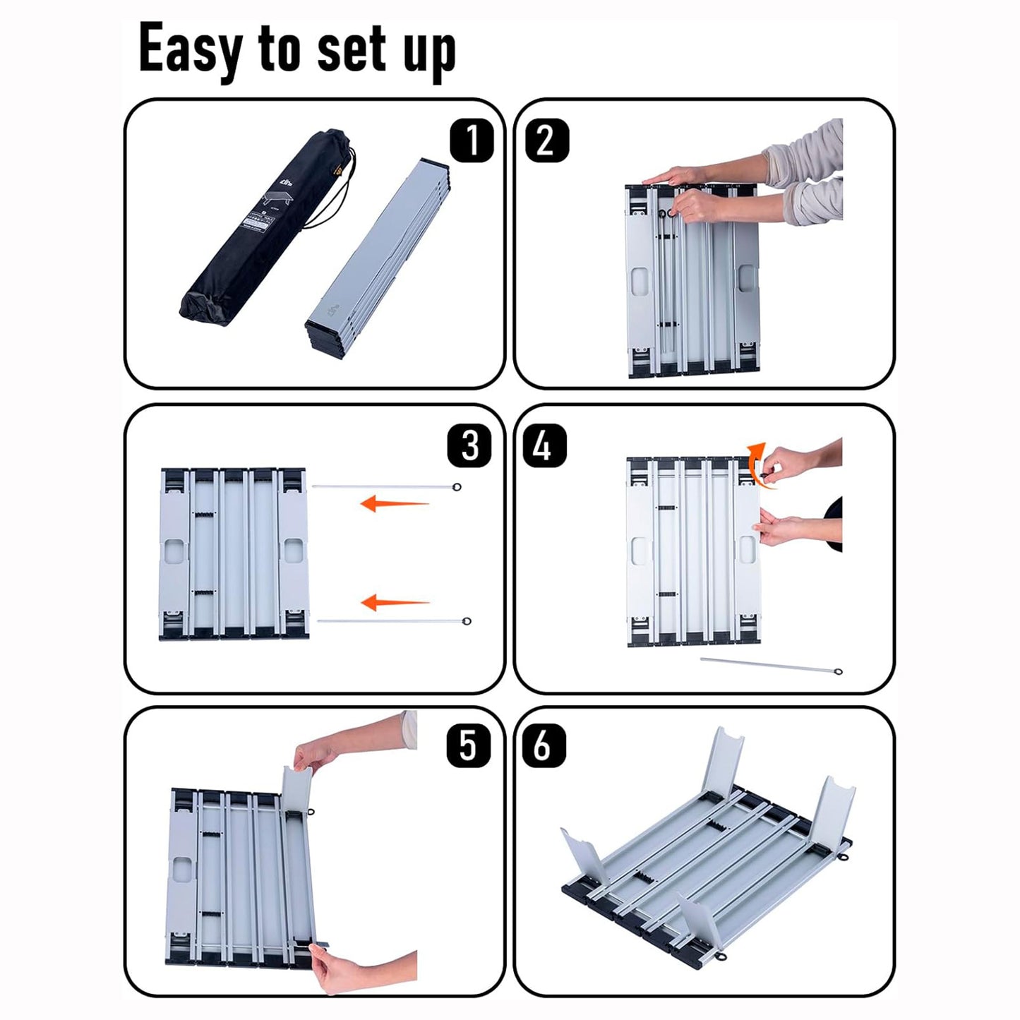 Mini Folding Table Alu Ultralight