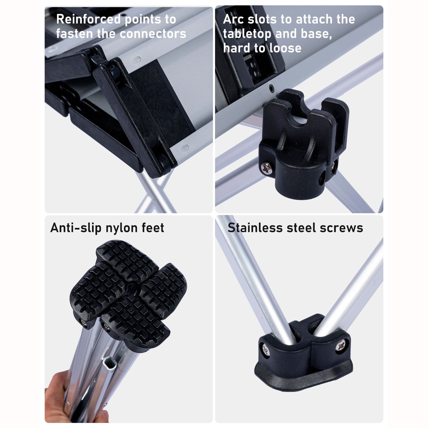 アルミキャンプテーブル S/M