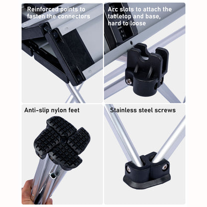 アルミキャンプテーブル S/M