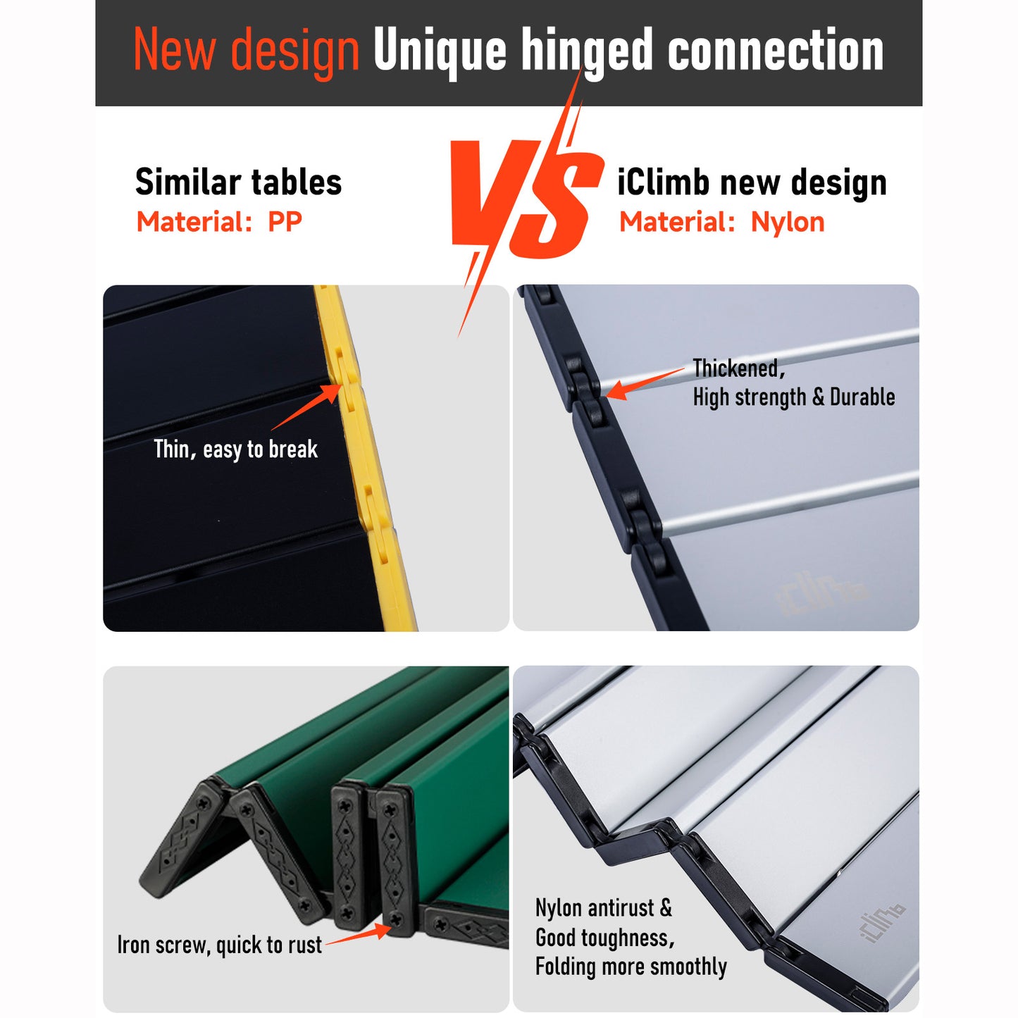 アルミキャンプテーブル S/M