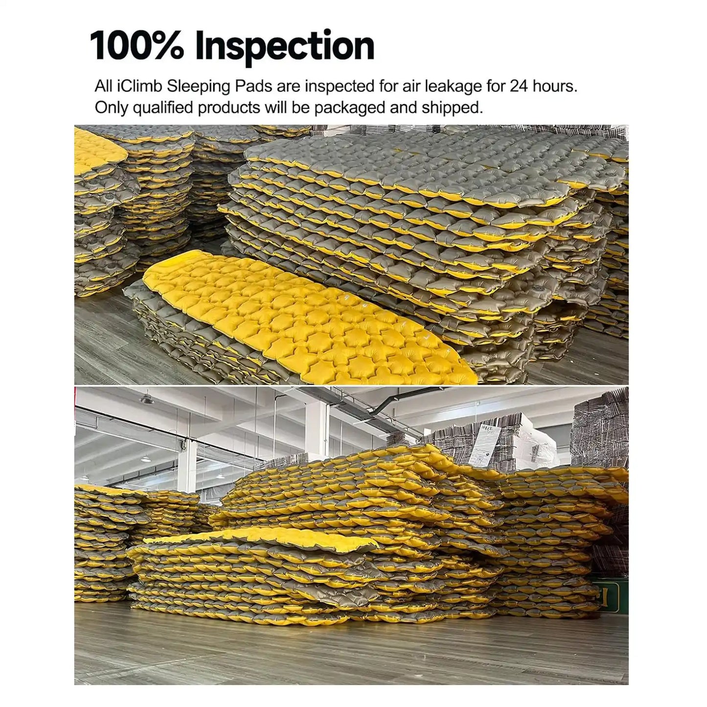 Sleeping Pad with Reinforced Sidewalls