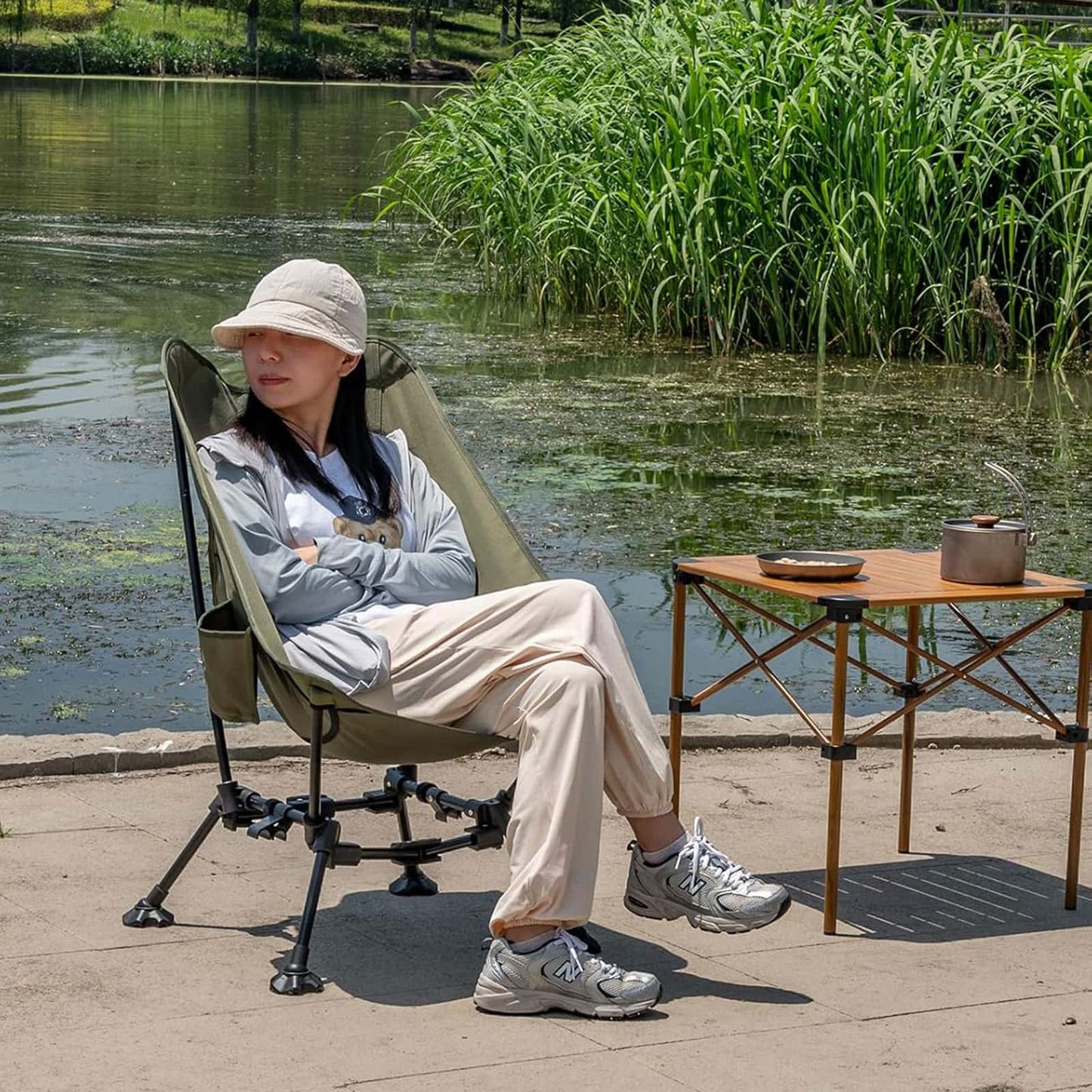 Two-Heights Camping chair