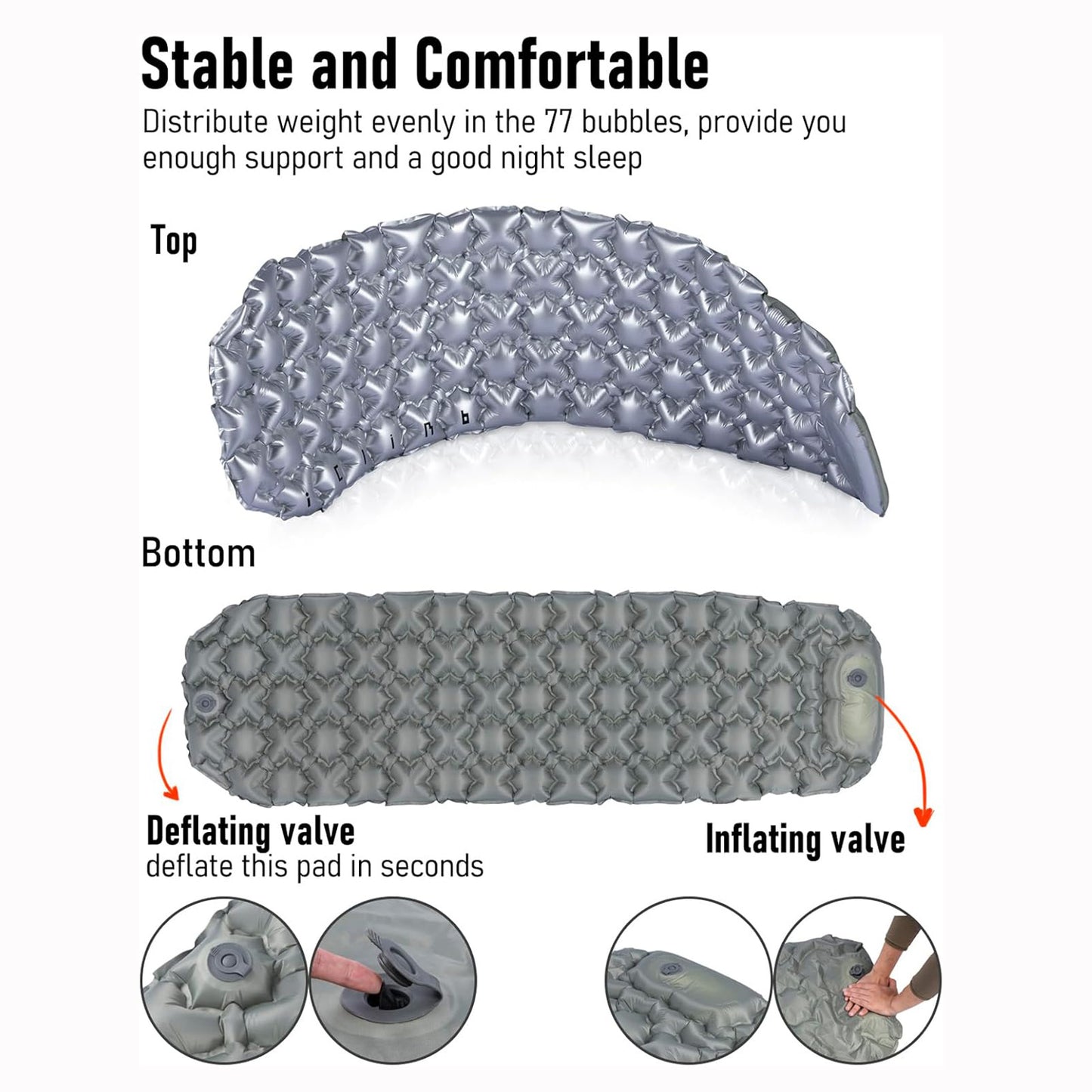 Air Mattress with Built-in Pump