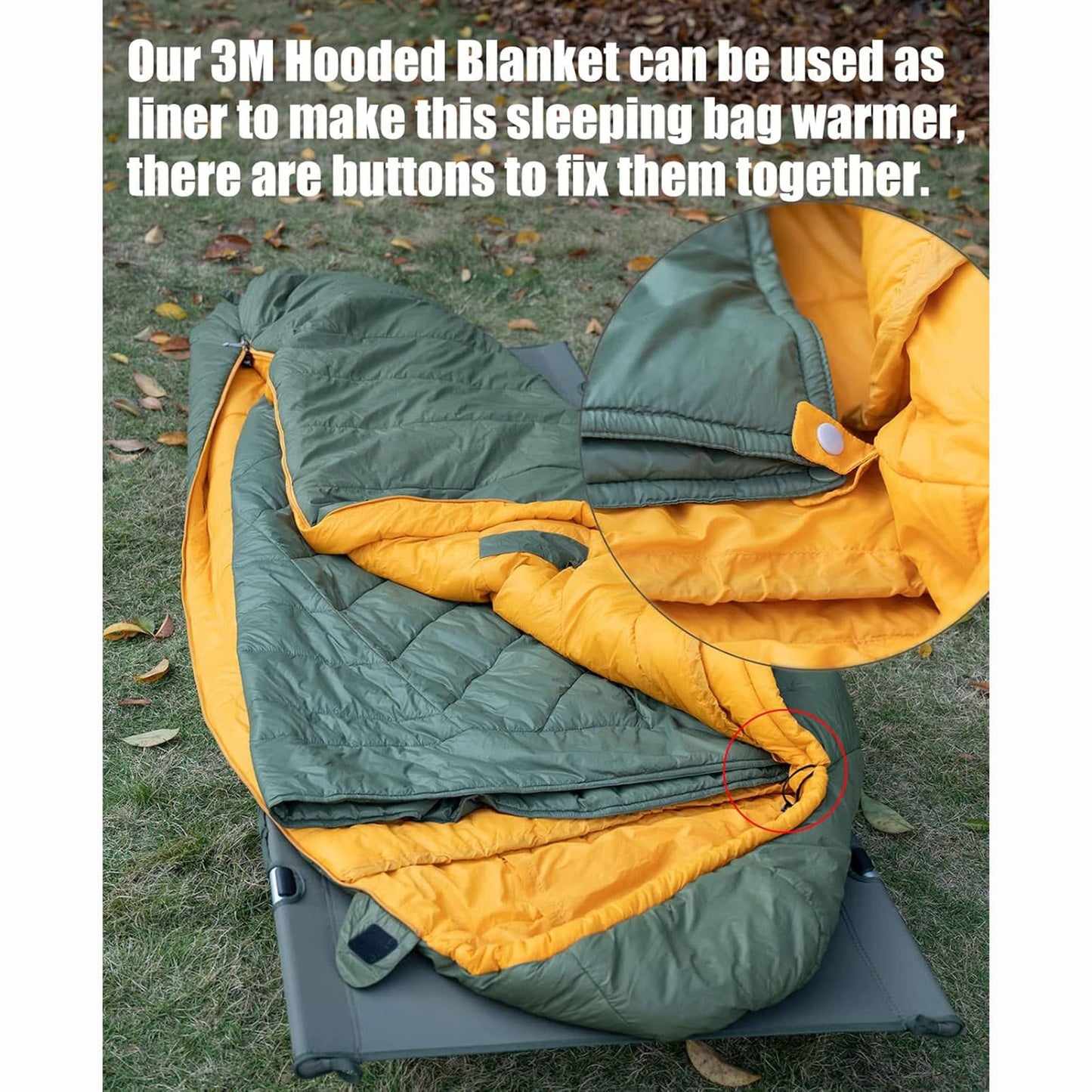 3Mシンサレートマミースリーピングバッグ200