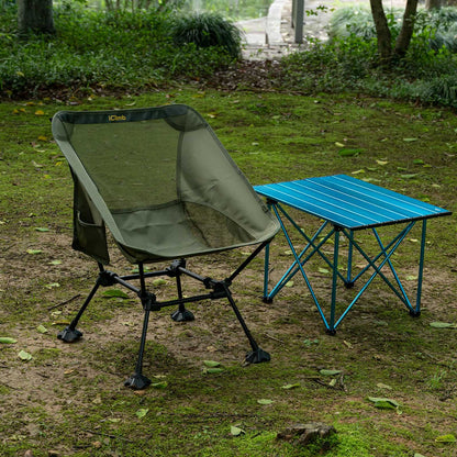 Square-Frame Camping Chair