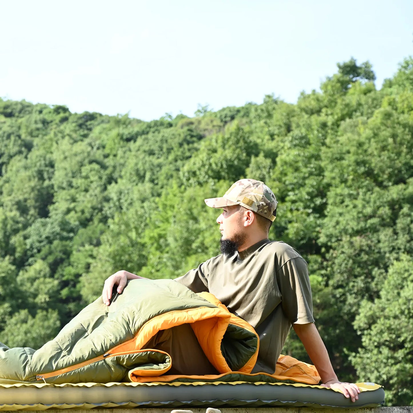 Sleeping Pad with Reinforced Sidewalls