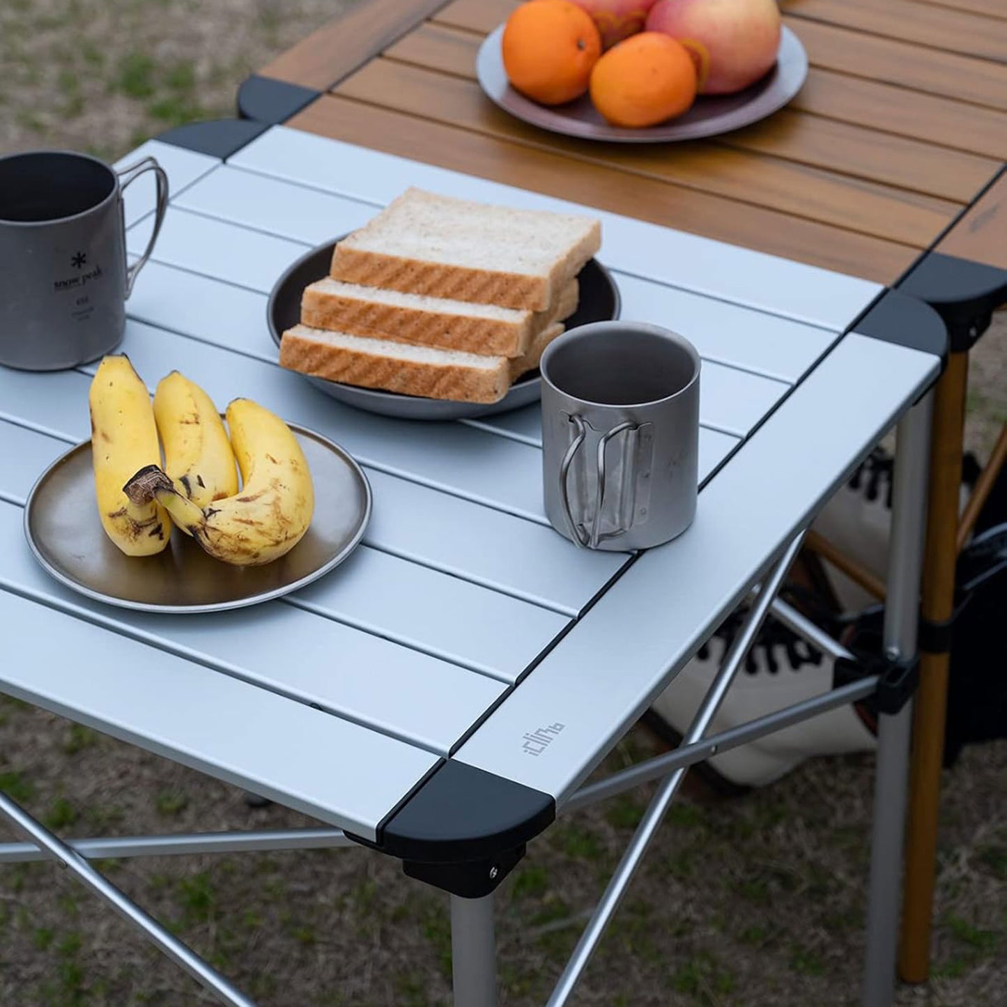Alu. Folding Square Table S/M/L