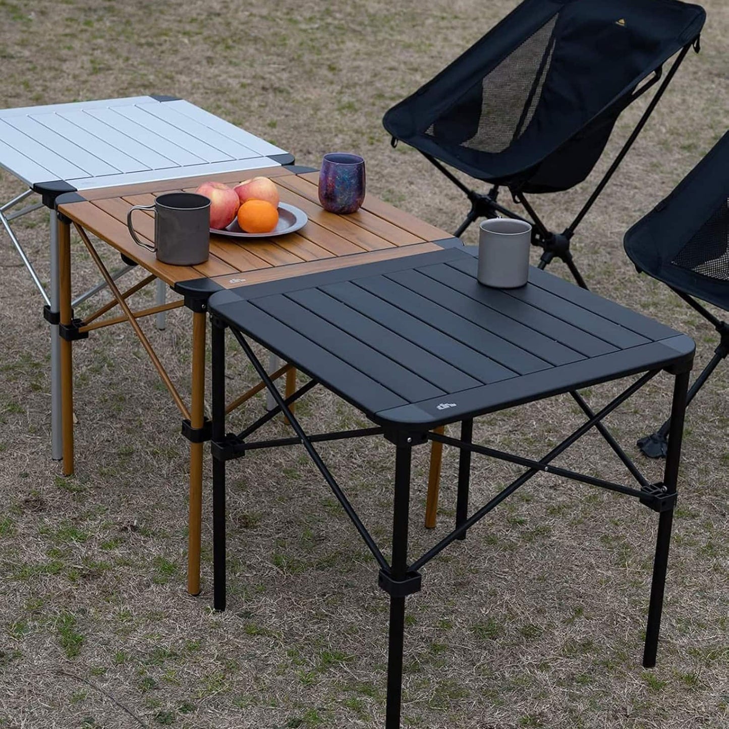 Alu. Folding Square Table S/M/L