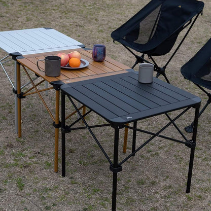 Alu. Folding Square Table S/M/L