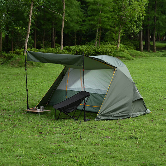 1人用ウルトラライトバックパッキングテント